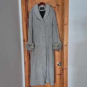 70% wool NWOT long coat.